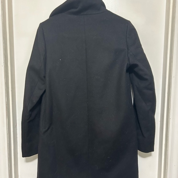 Aritzia Black Wool Coat - The Cocoon Wool Coat - Picture 4 of 4